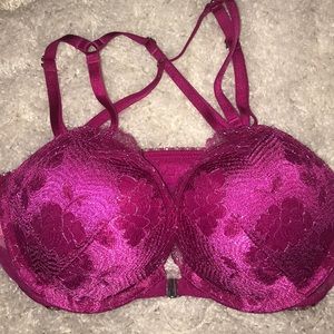 Victoria’s Secret bombshell push-up bra 34b pink
